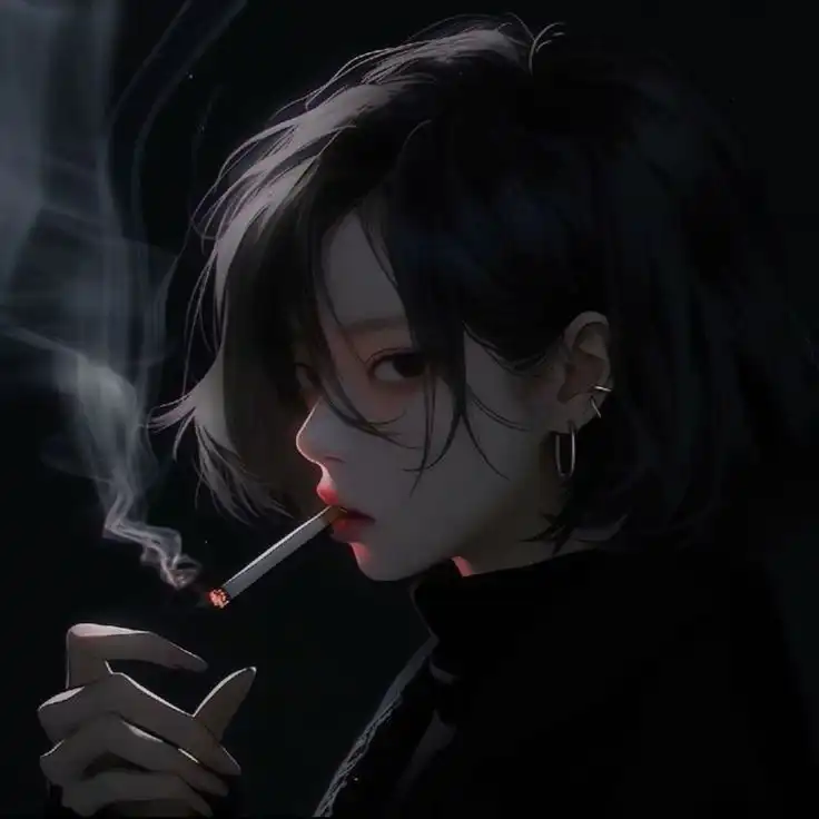 alone smoking sad boy